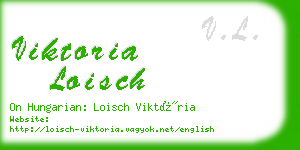 viktoria loisch business card